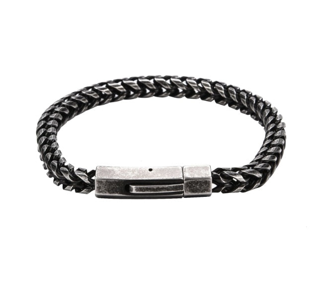 Square chain bracelet made of 316L stainless steel