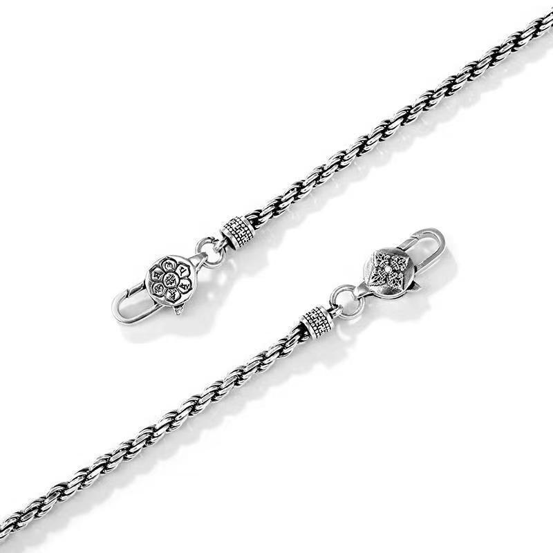 Six Words Mantra Armband – Geflochtenes Vintage-Design aus Kupfer