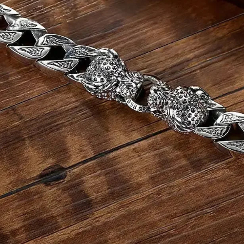 FENRIR – Doppelte Leopardenkette aus Metall